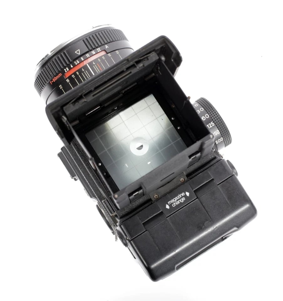 Rolleiflex 6006 6X6 SLR medium format camera w/ HFT 80mm +150mm